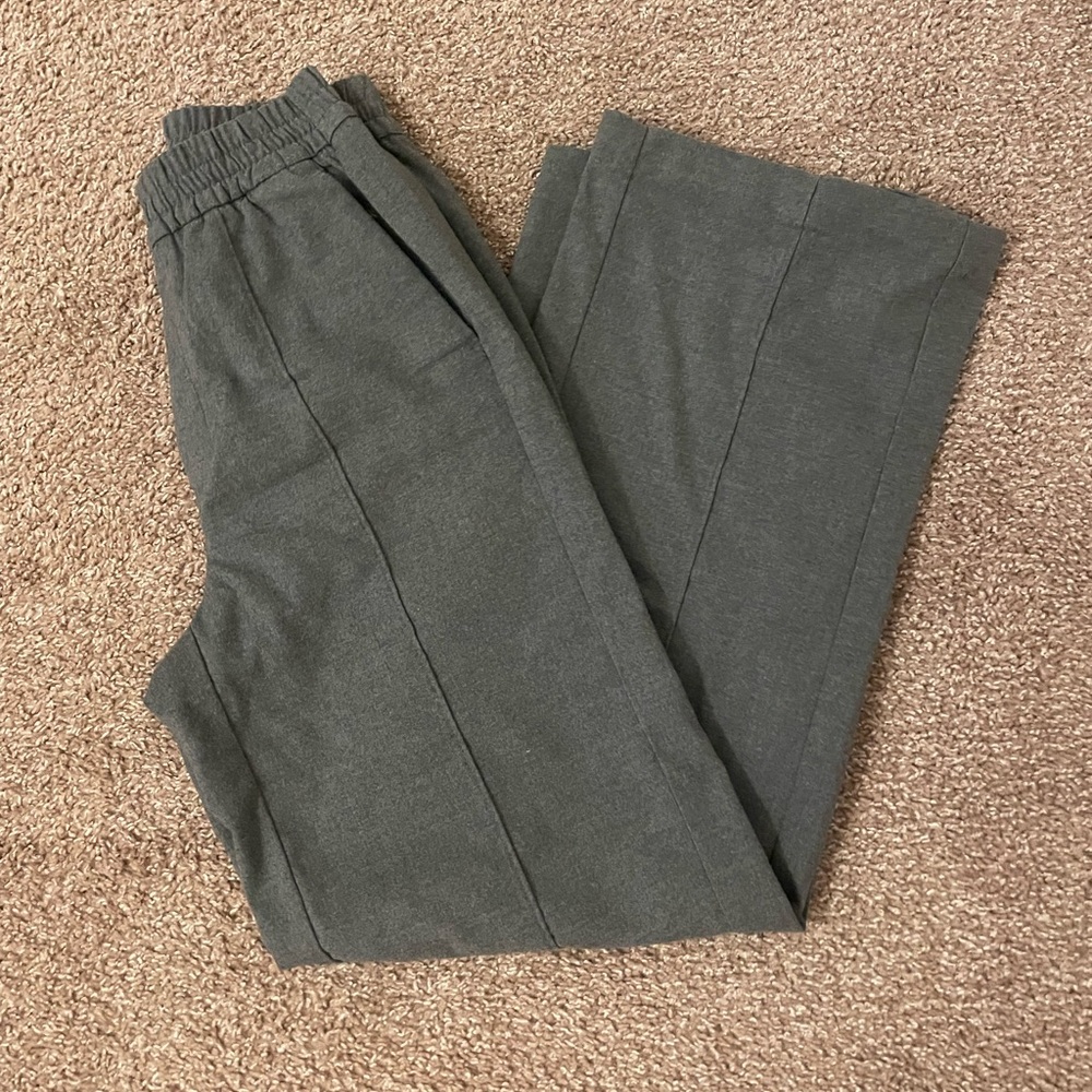 GAP Charcoal Elastic Waist Trousers